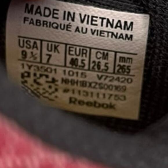 Womens Reebok Crossfit Nano 5.0 V72420 Athletic Training Sneaker Size 9.5 Red - Picture 6 of 6